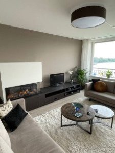 Haard elektrisch met tv meubel