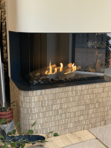 Elu-fire bio-ehtanol haard showroom Nuovo Antico