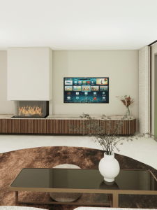 Haardmeubel ontwerp 3D