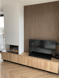 Haard met tv meubel-SHOWROOMEXAMPLEORIGINAL
